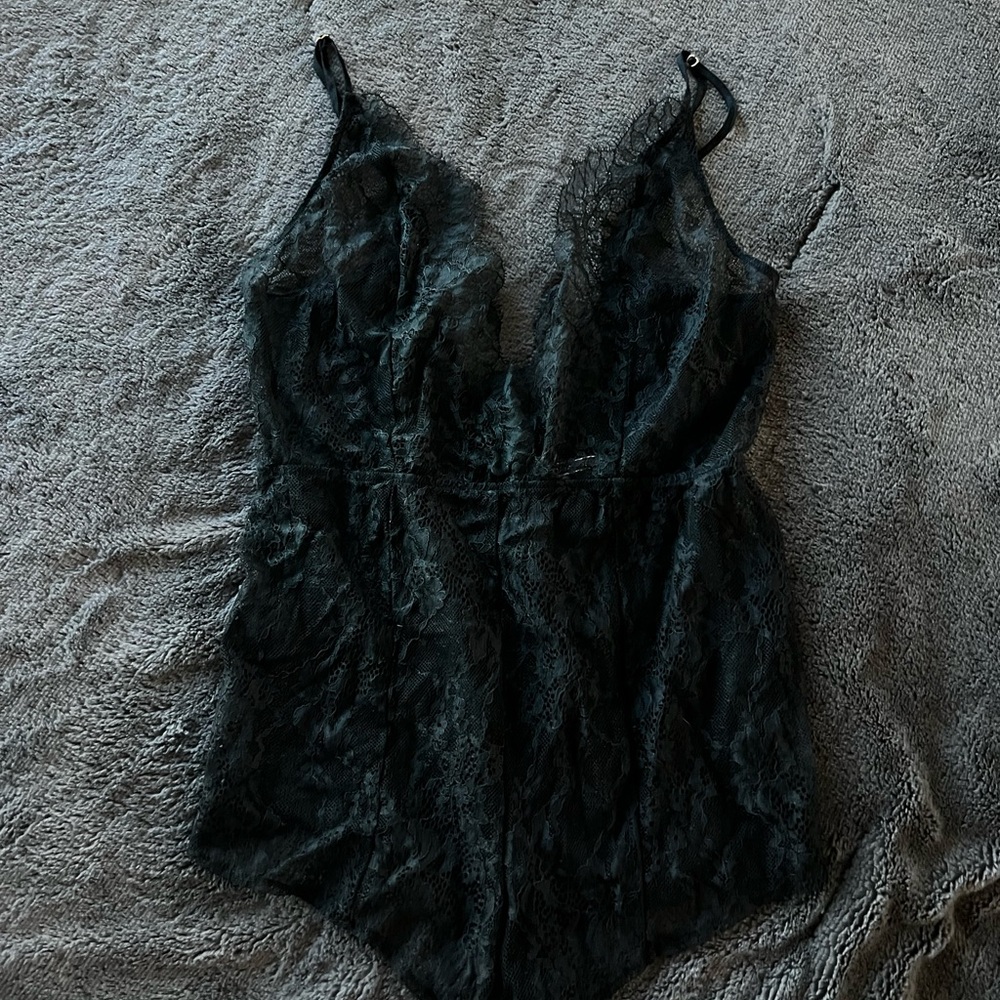Black Lace Bodysuit